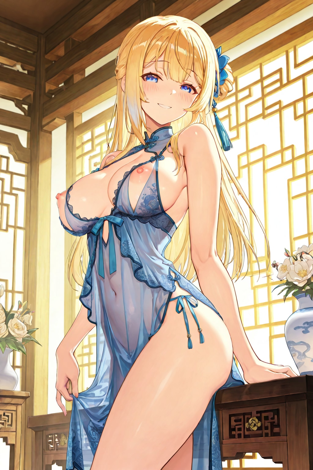 チャイナ風ランジェリー