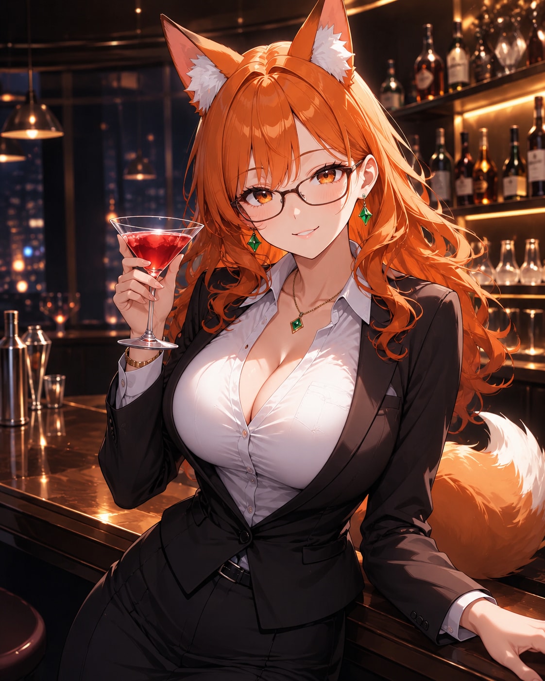 夜のムチギツネ