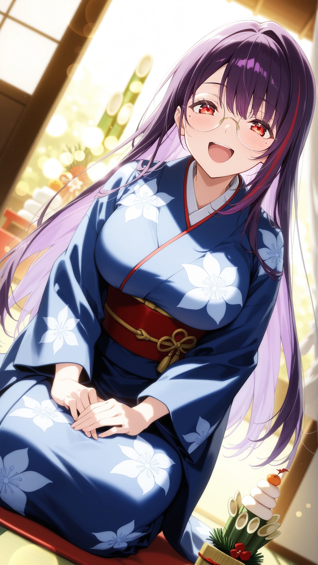 うちの子あけおめ！