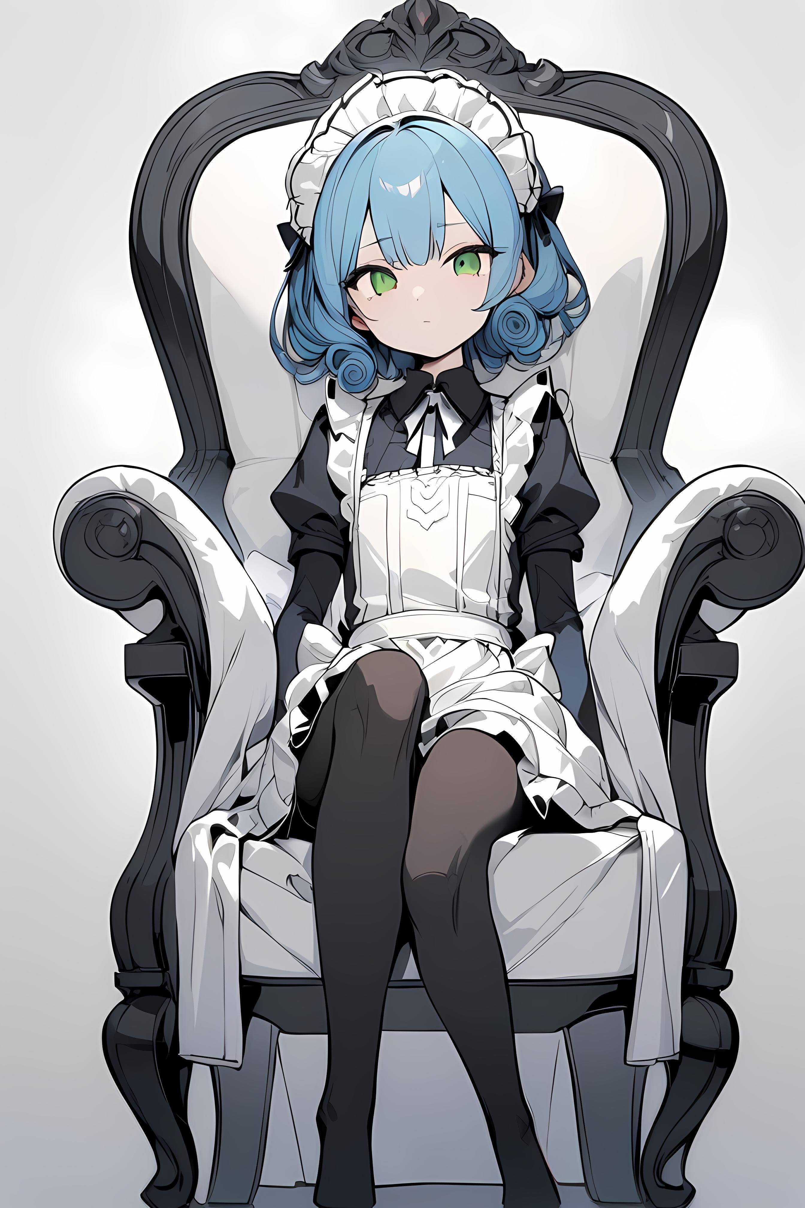 青髪ちゃん
