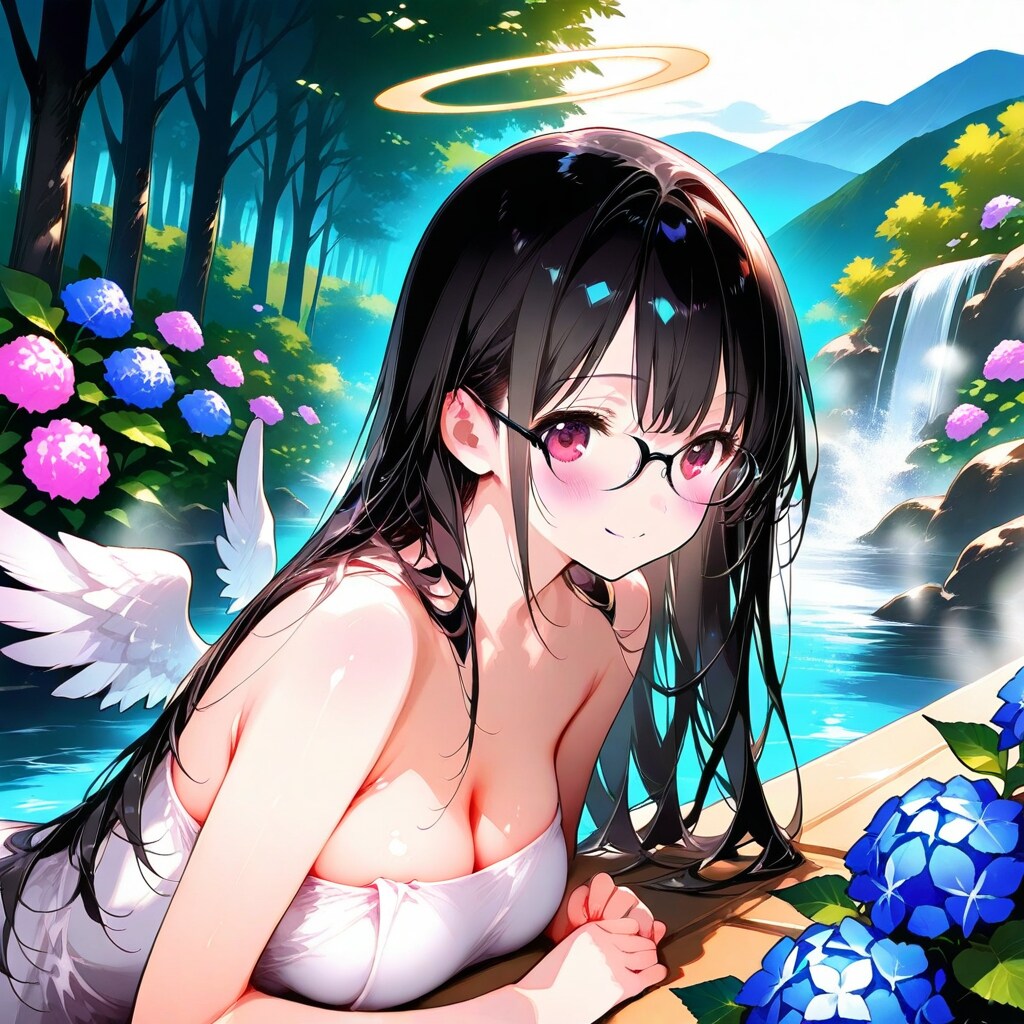 天使の湯あみ！