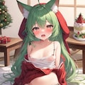 狐っ娘ちゃんのちょいえちクリスマス 5枚目
