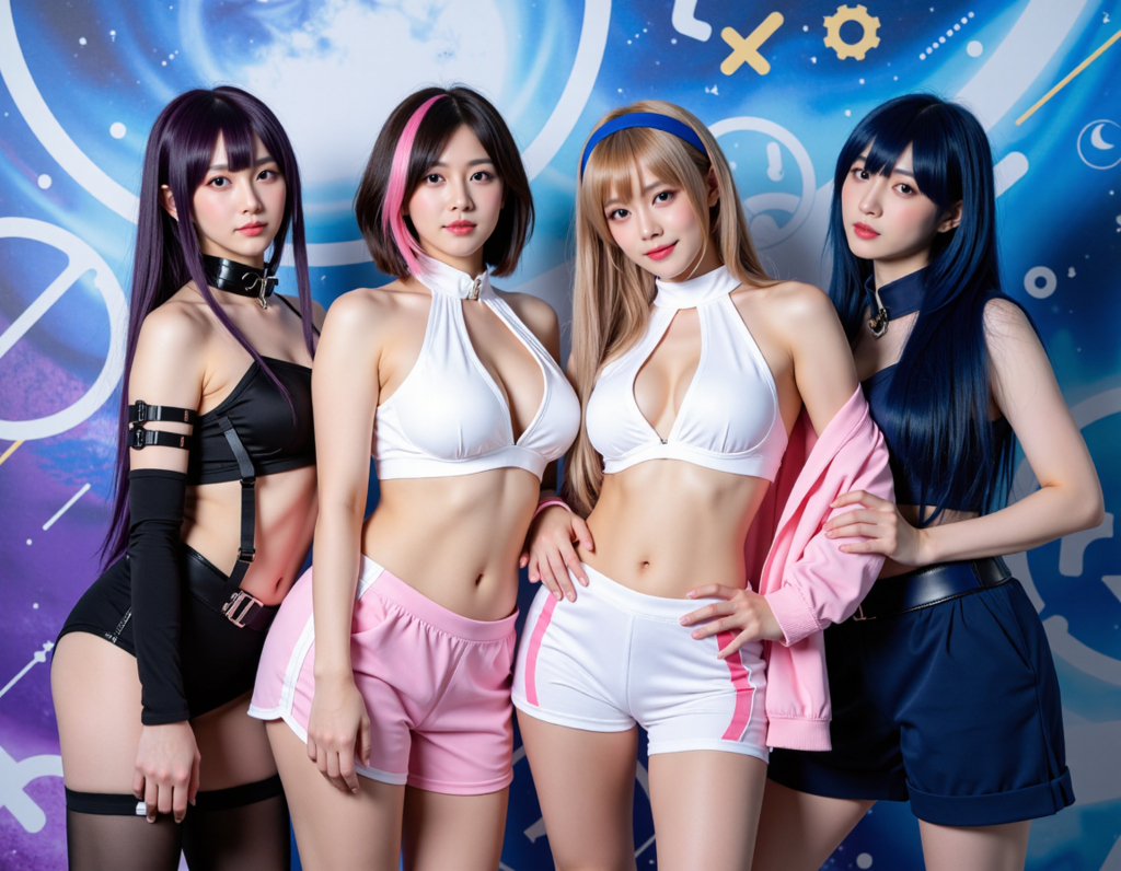 イラストからリアルに変換