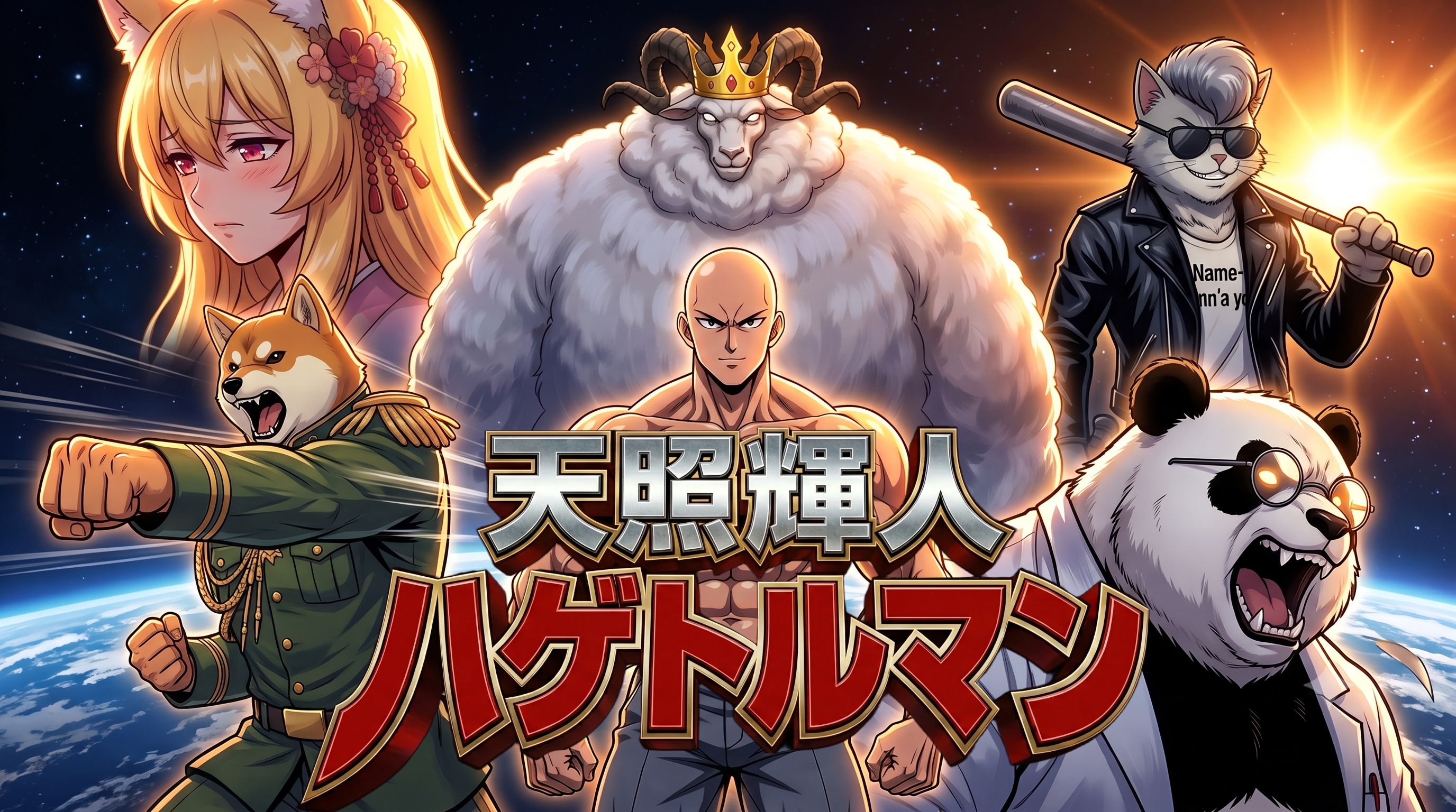 ３周年：１巻_天照輝人ハゲトルマン：主題歌ビデオ_希望のヒカリ