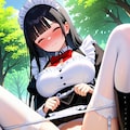 サキちゃんの野ション 2枚目