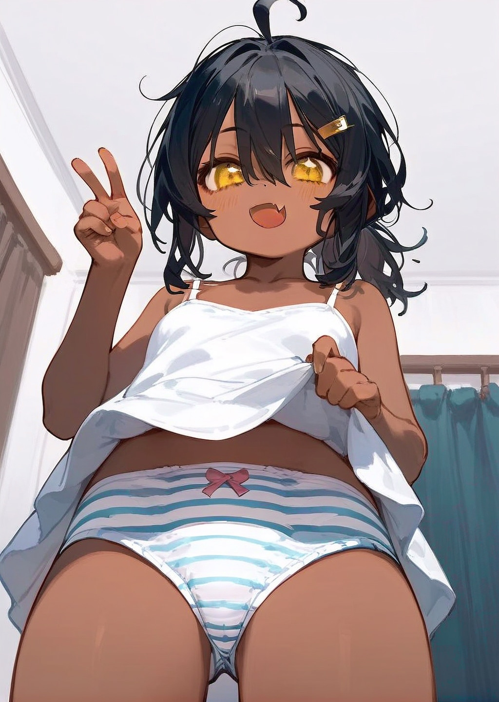 下着褐色【1500いいね】