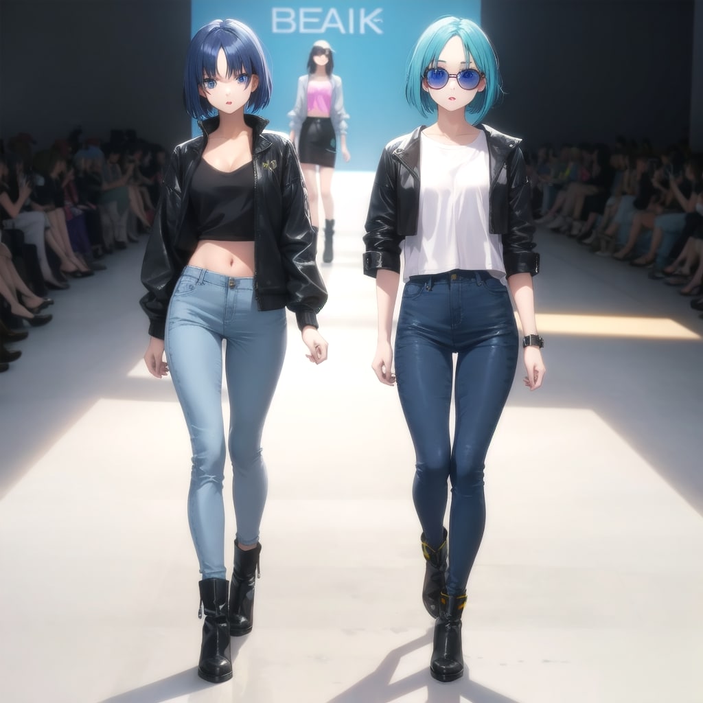 クール＆モードなブラックコーデ