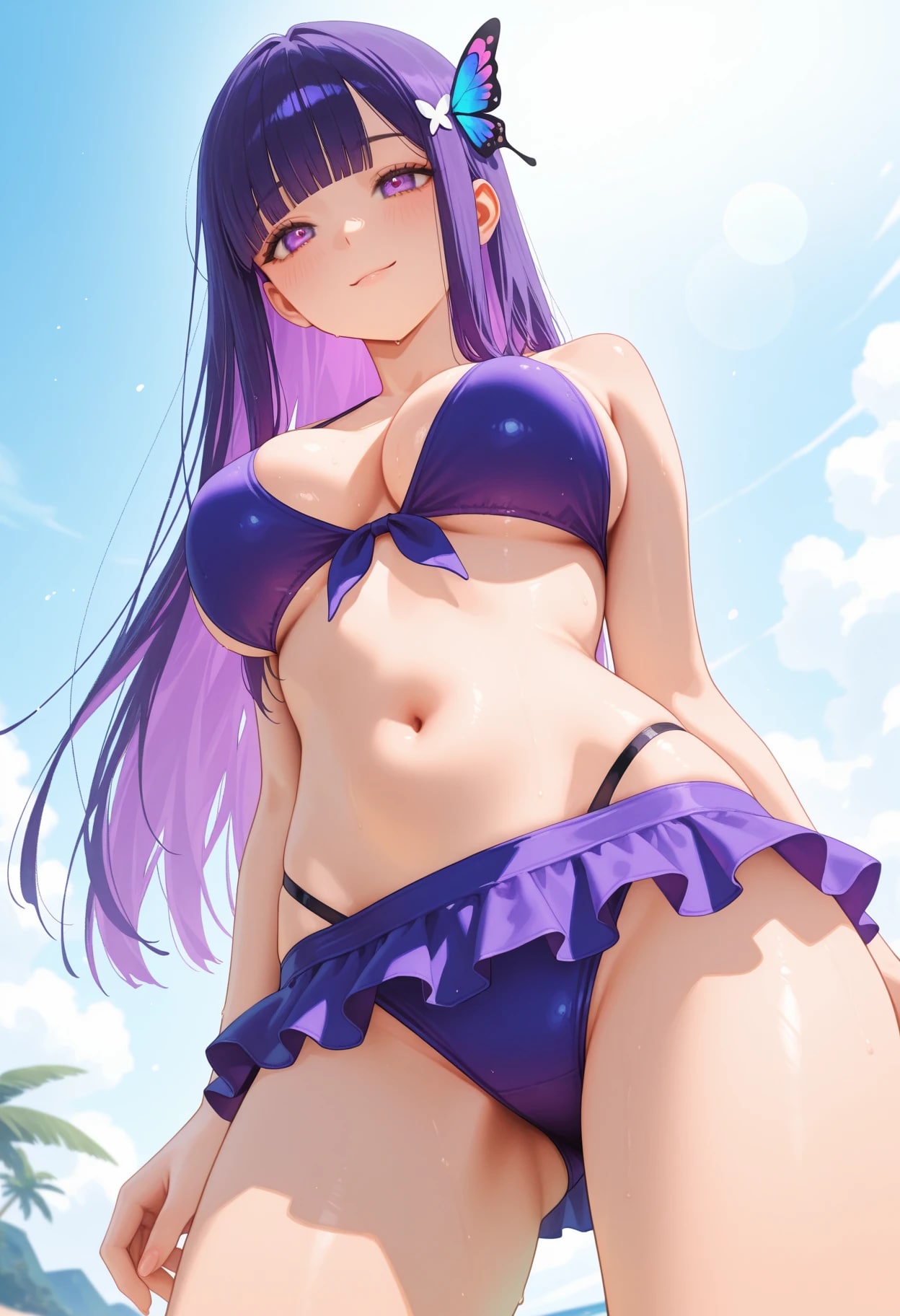 フリルビキニVer　紫音ちゃん