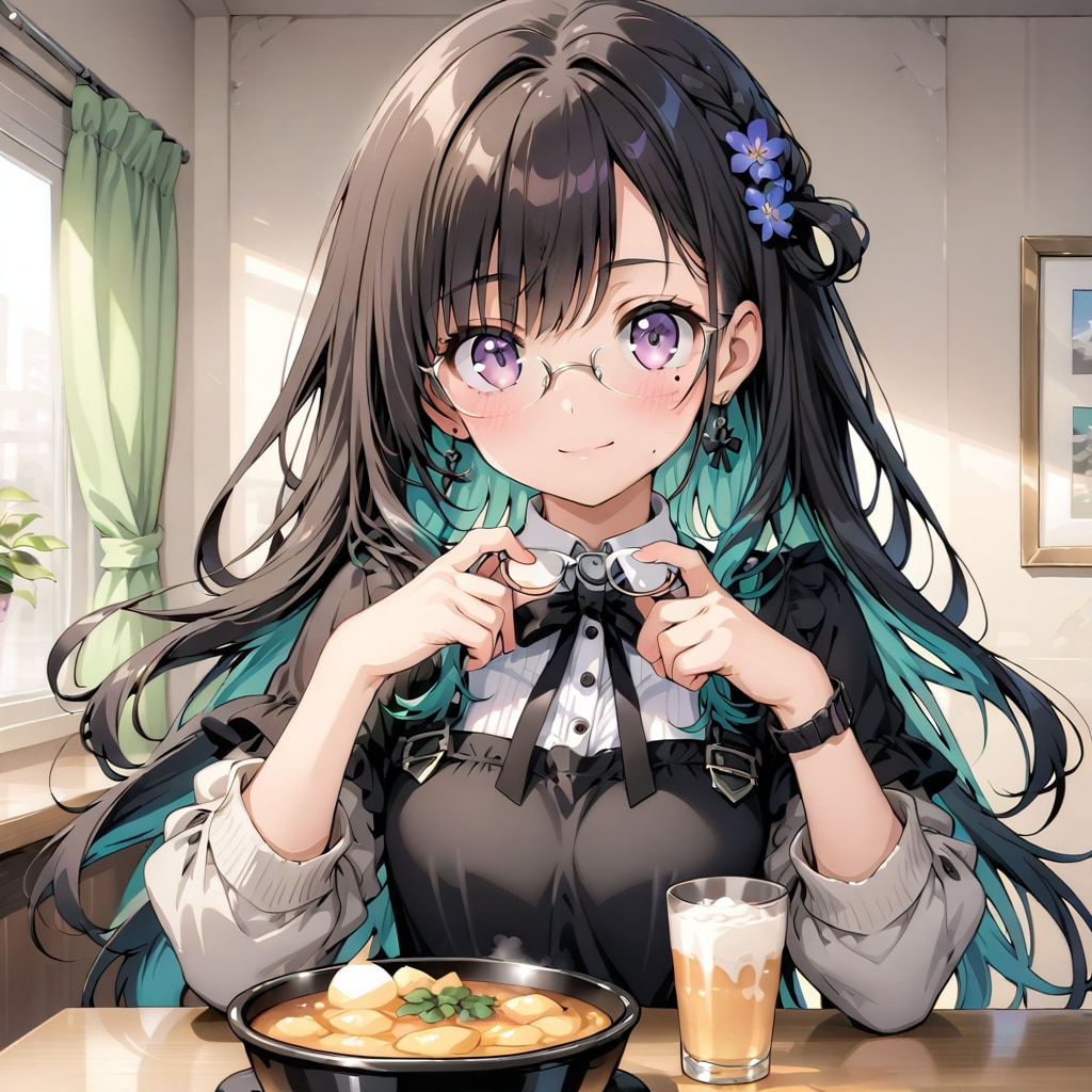 ステキな泣きほくろ