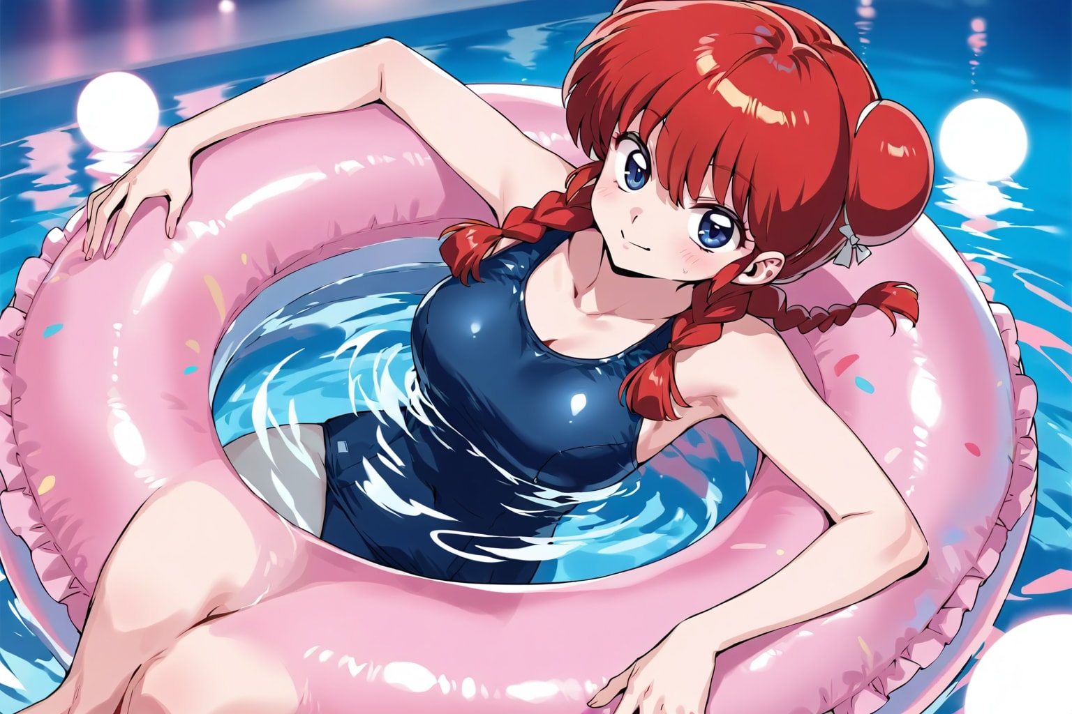 大きな浮き輪