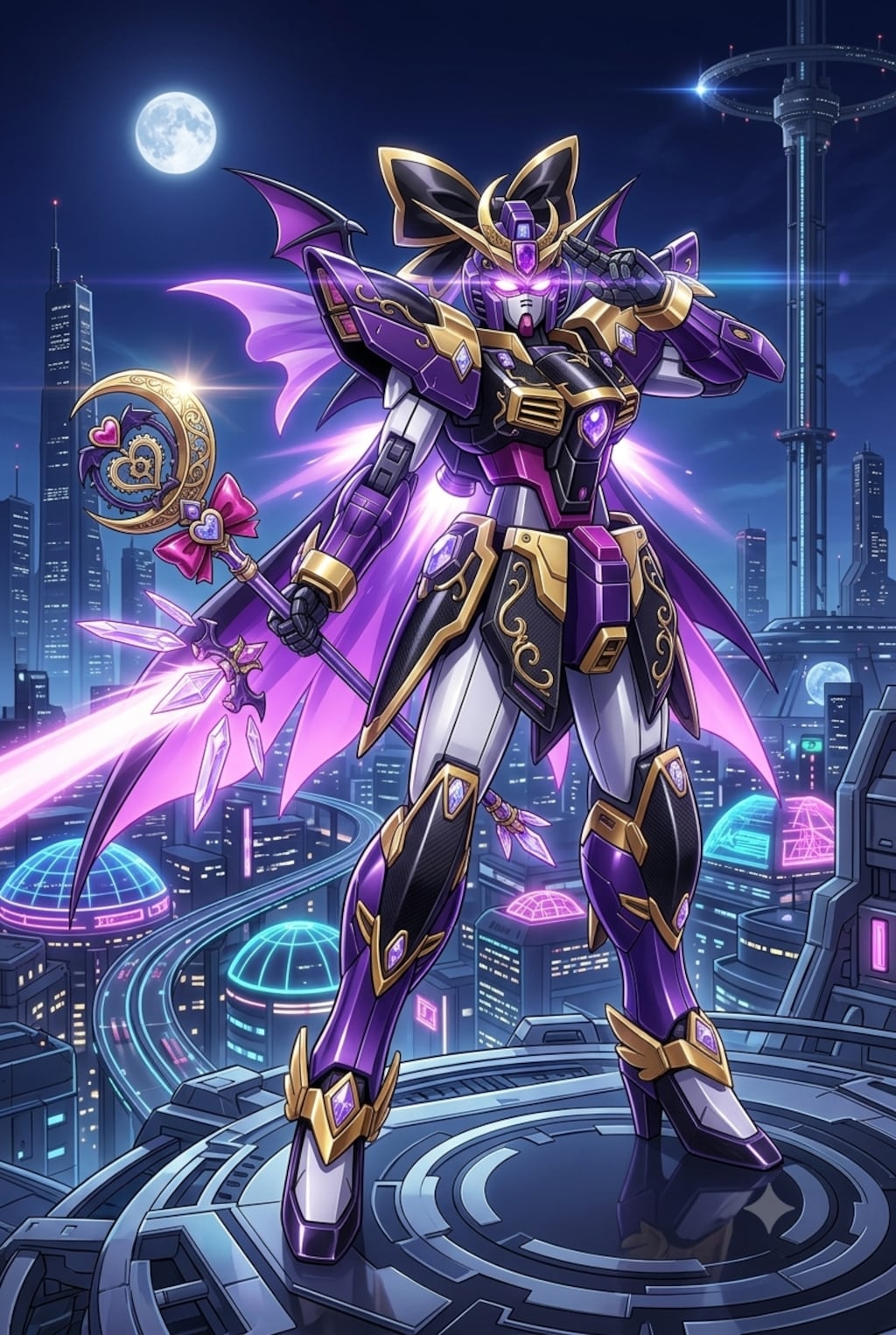 キュアアルカナ・シャドウガンダム