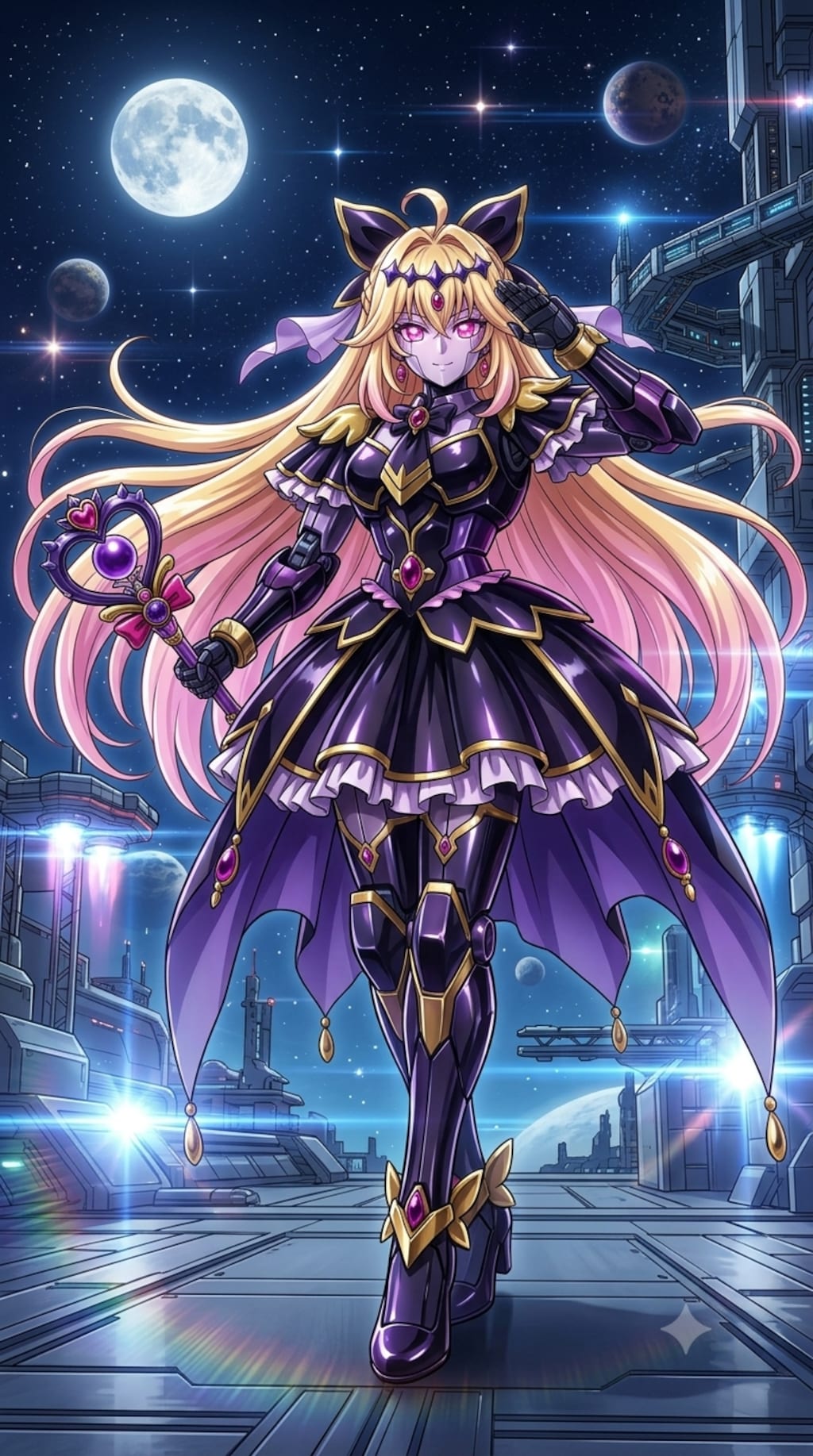 キュアアルカナ・シャドウガンダム