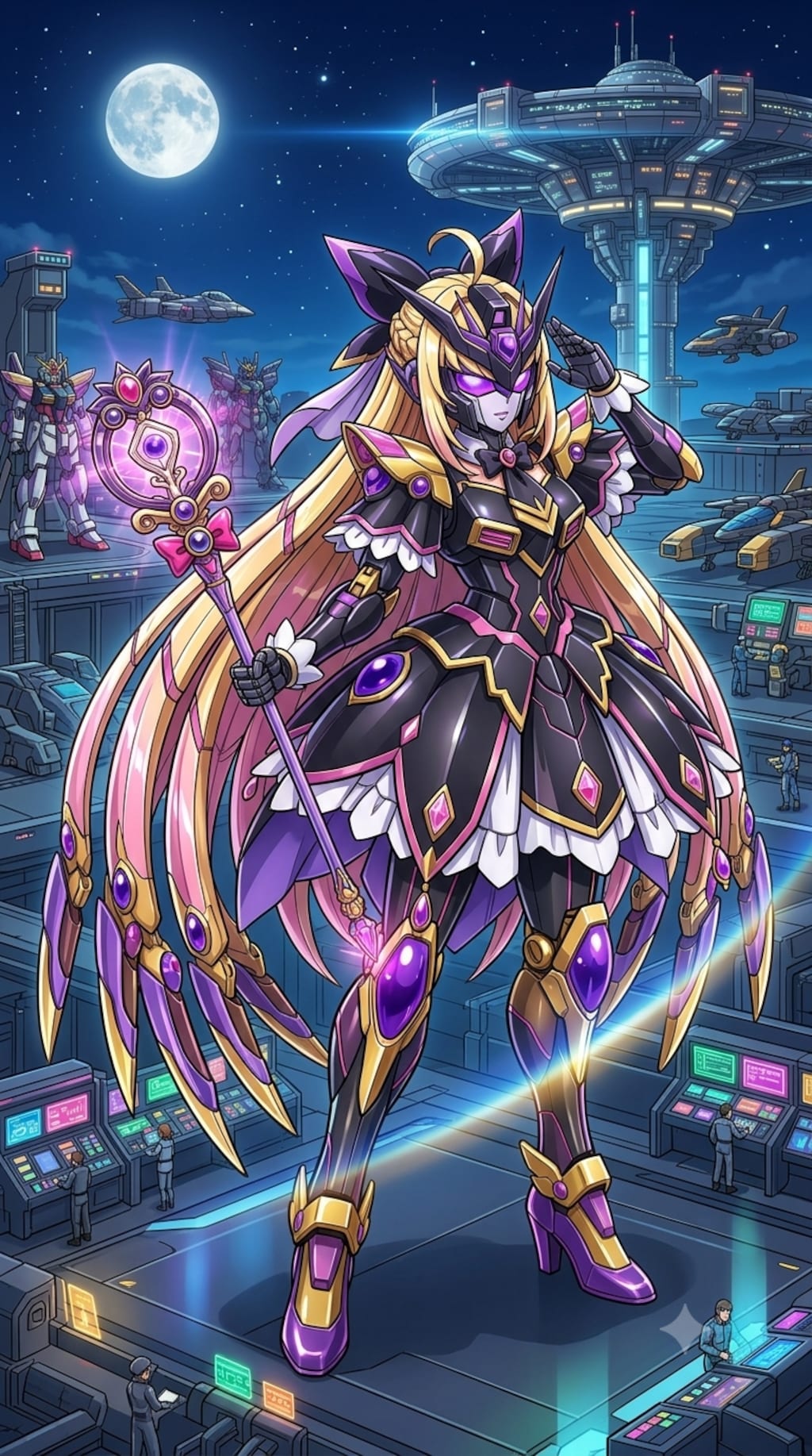 キュアアルカナ・シャドウガンダム
