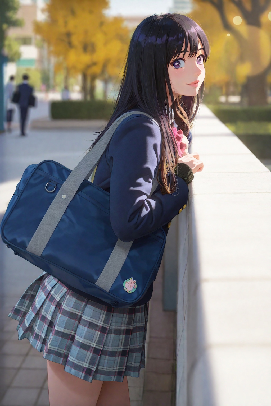 いっしょに登校する？