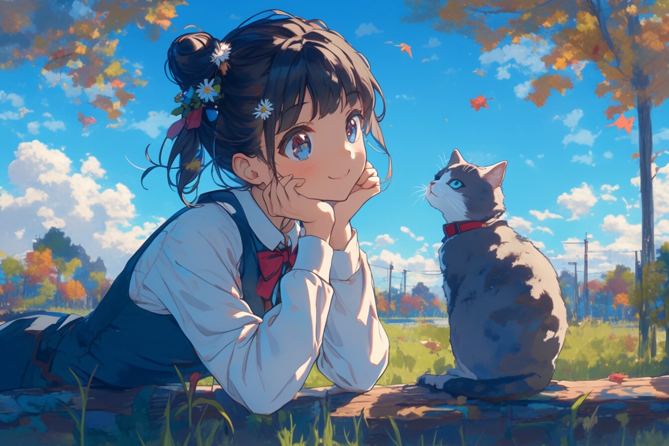 猫🐈とおだんごちゃん🍡✨164