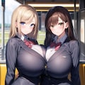 爆乳シリーズ@電車5 8枚目