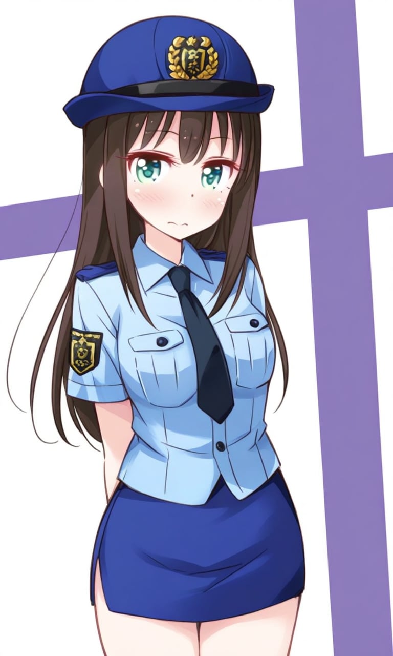 渋谷凛 婦警 | の人気AIイラスト・グラビア