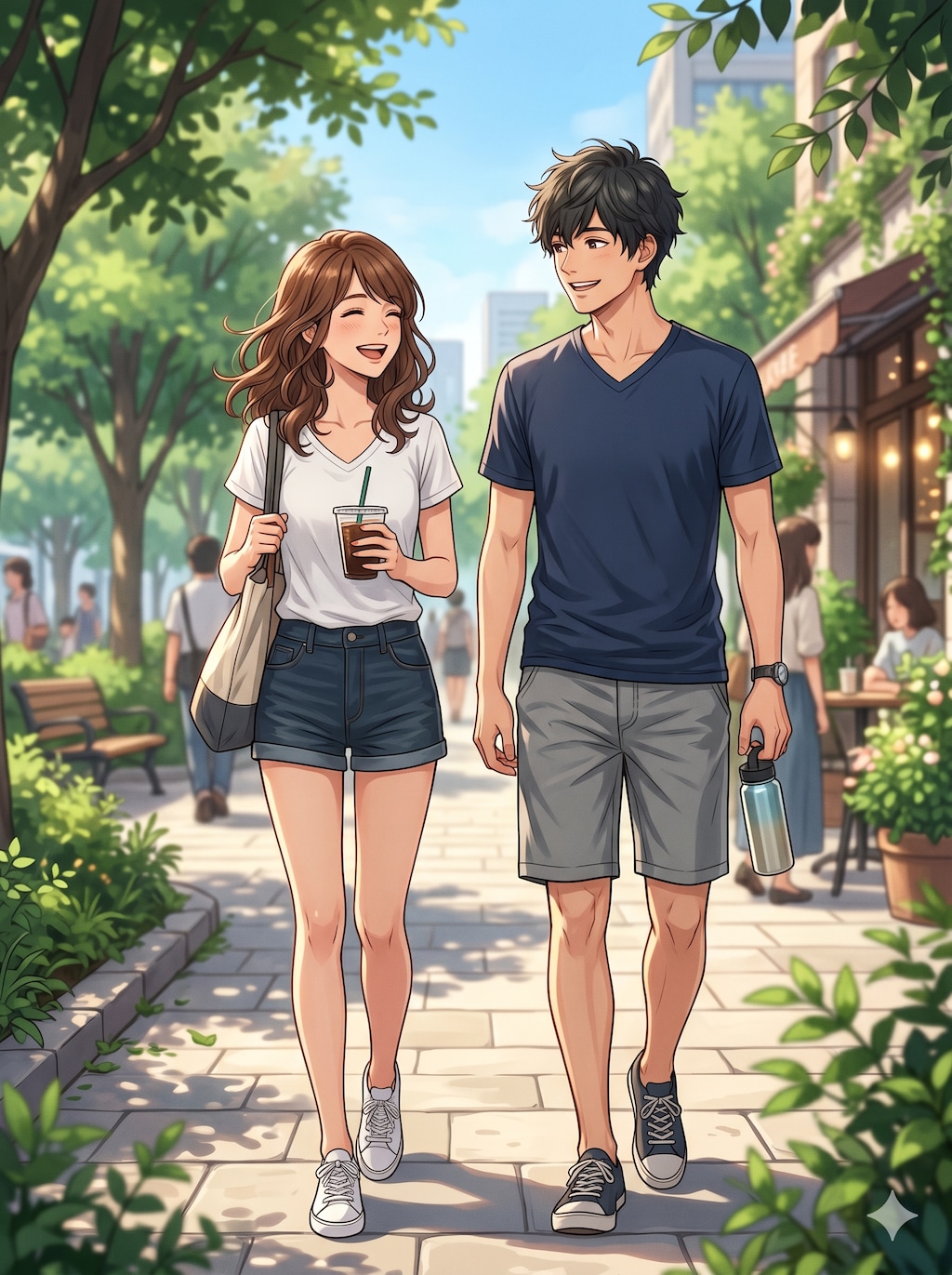 VネックTシャツ