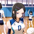 バレーボール女子 2枚目