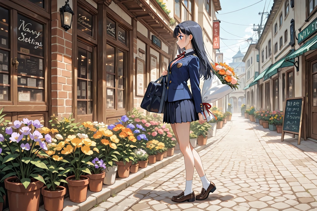 プレゼントの花を買う①