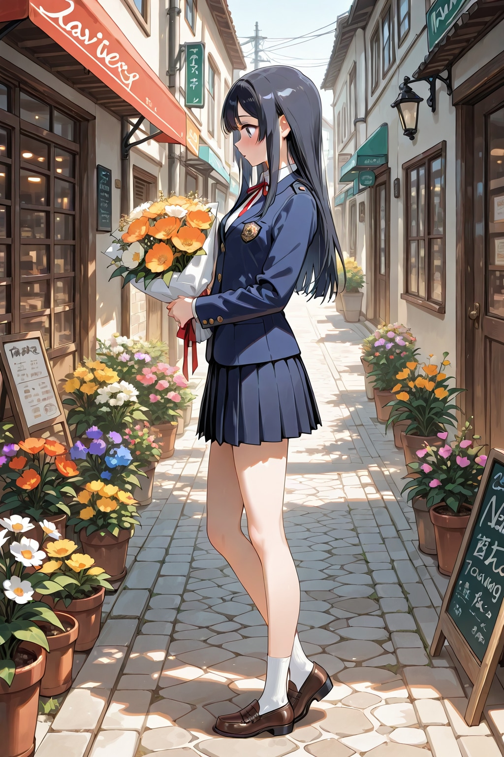プレゼントの花を買う①