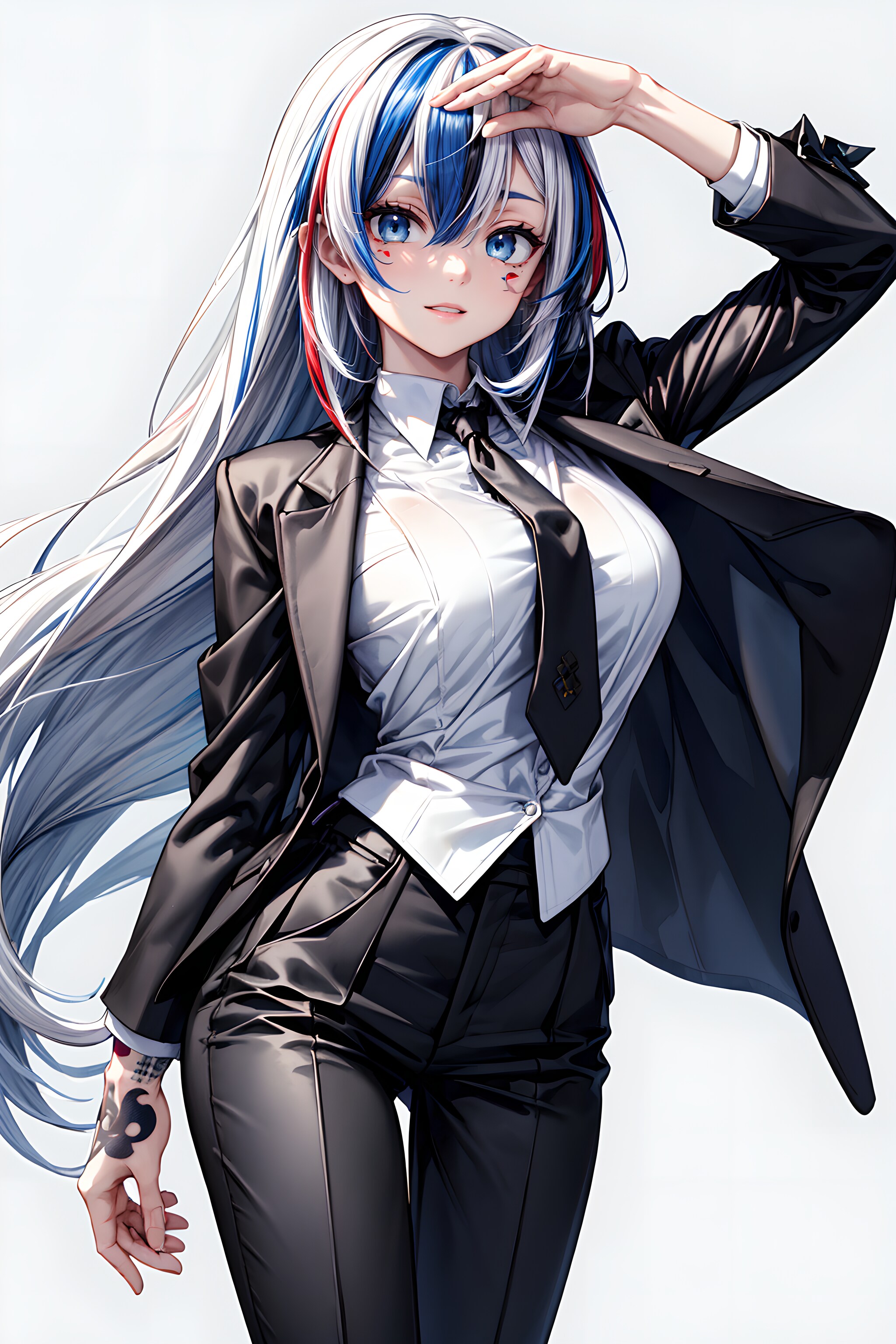 スーツ | の人気AIイラスト・グラビア