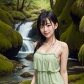 川で涼む No.2 4枚目