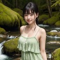 川で涼む No.2 9枚目
