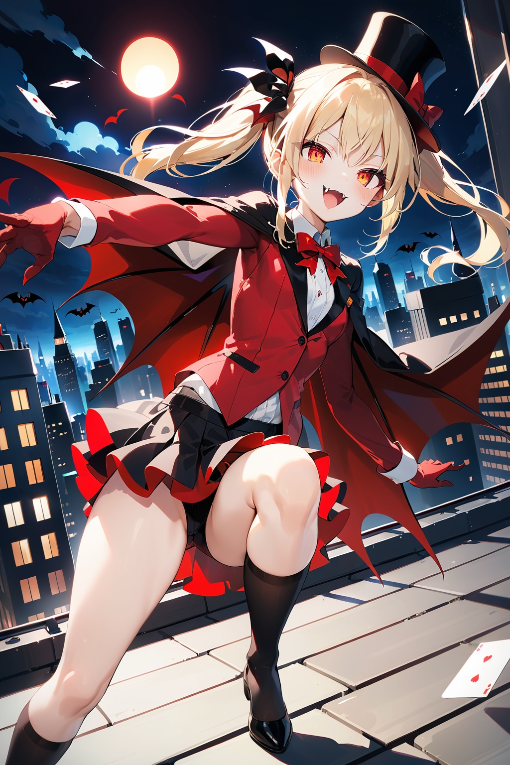 その少女、ヴァンパイアであり怪盗！！