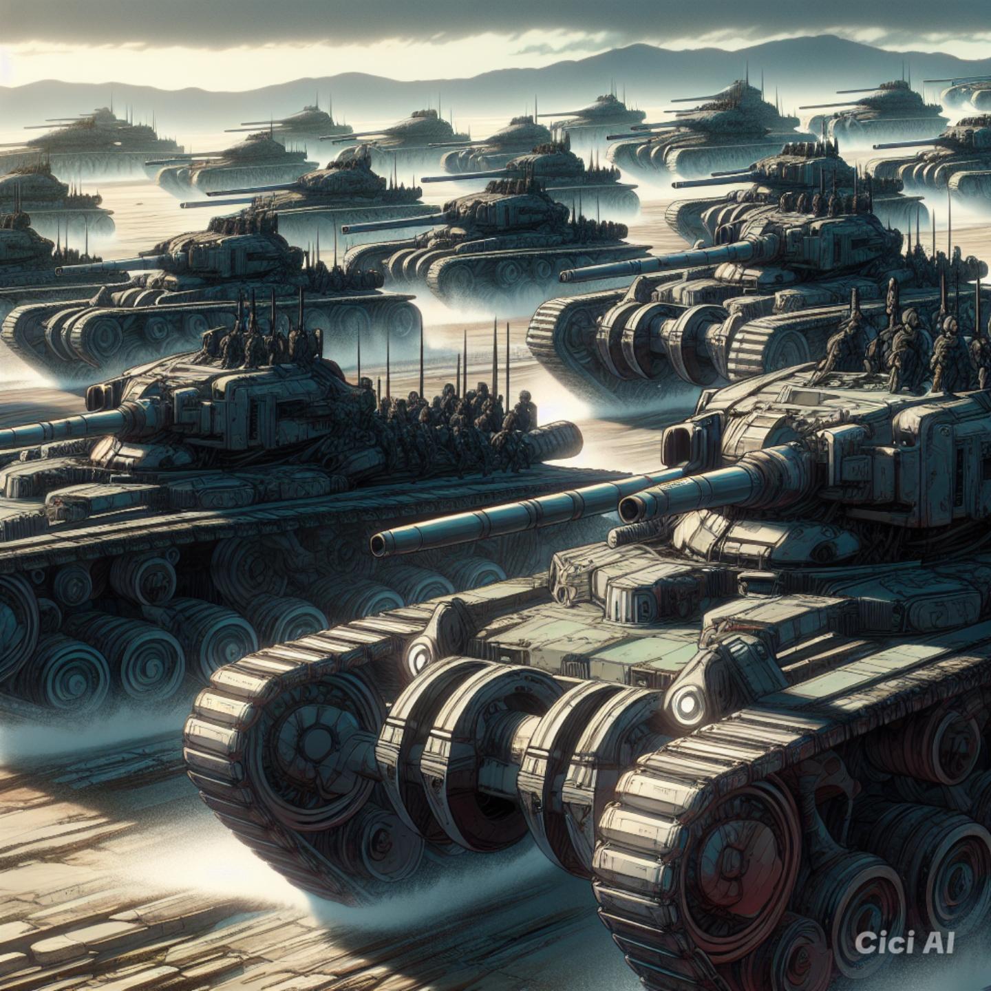GC戦 戦車