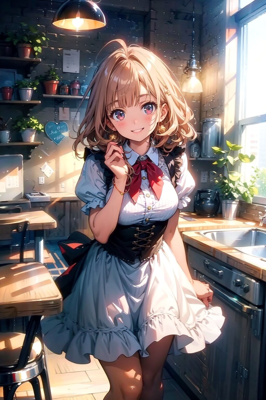 おはようございます　民族衣装３　橘 陽菜（たちばな ひな） | の人気AIイラスト・グラビア