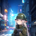 やる気のない警備員エルフ 2枚目