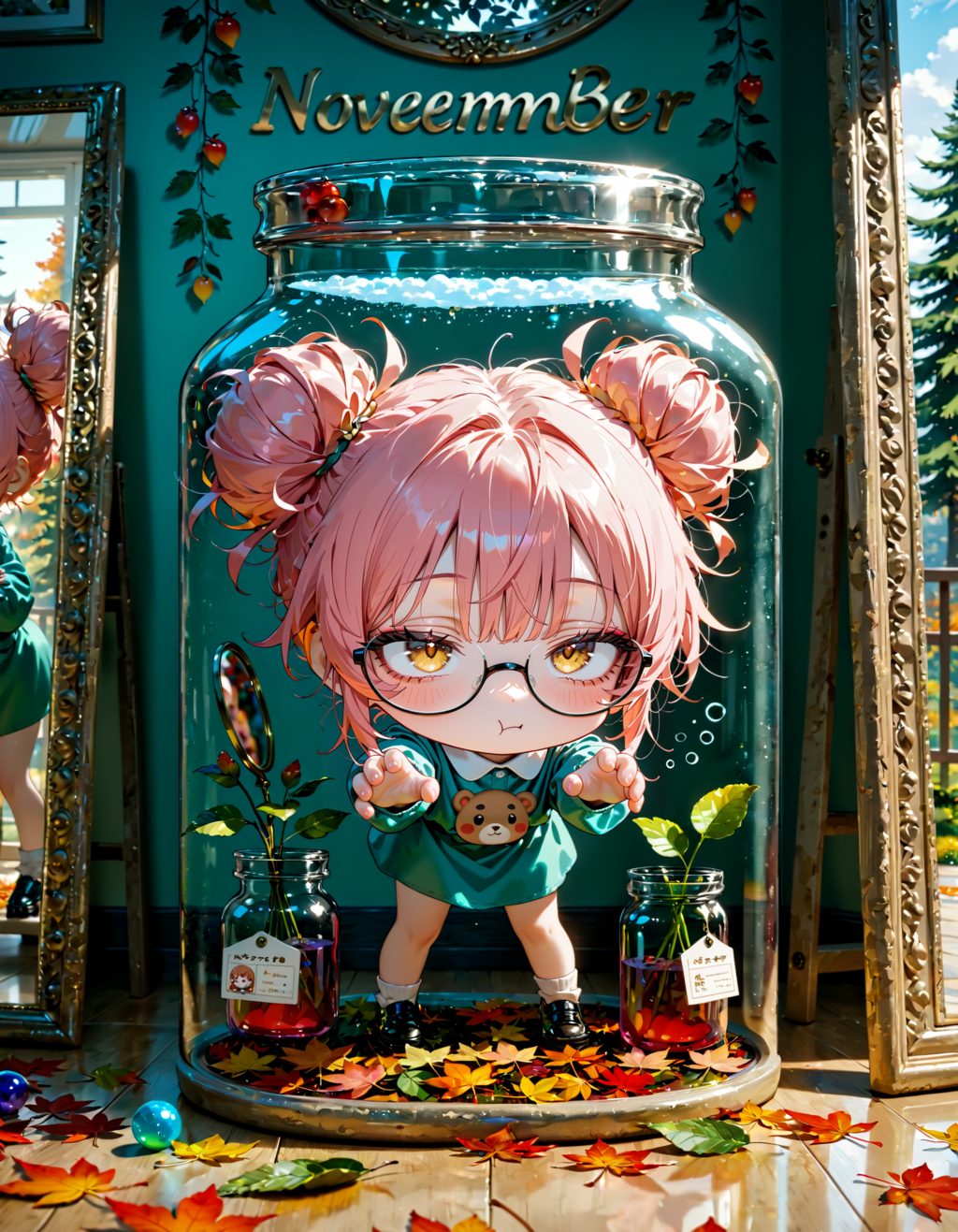 今日は何の日？　鏡の日。ネイルの日