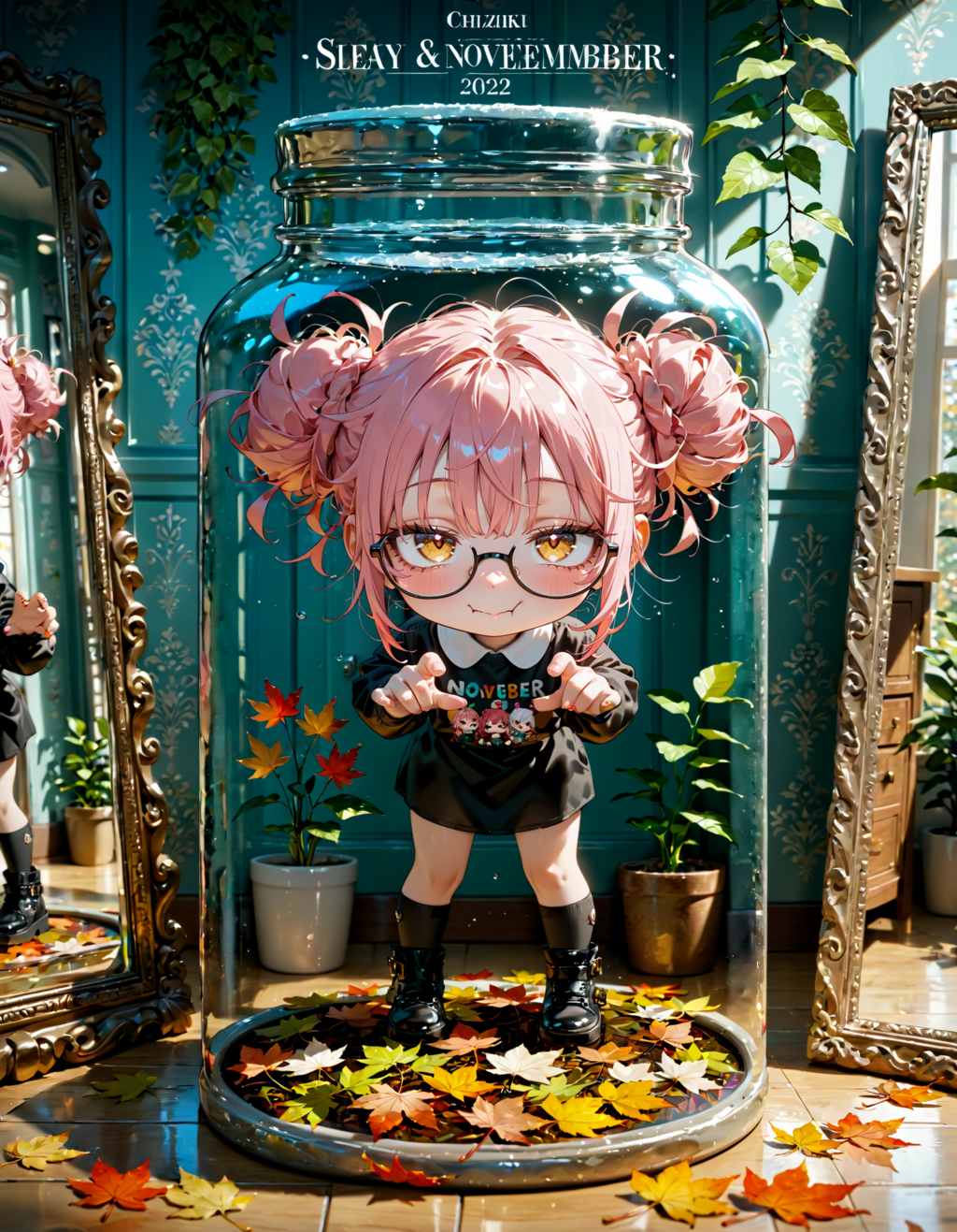 今日は何の日？　鏡の日。ネイルの日