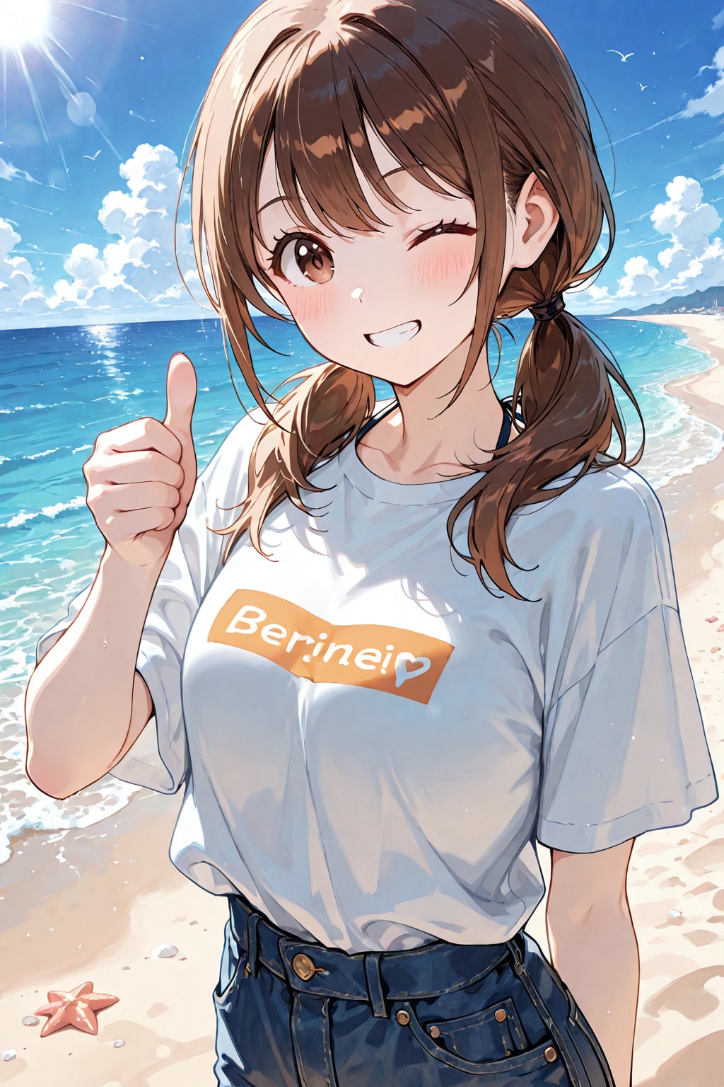 サムズアップ絵海ちゃん