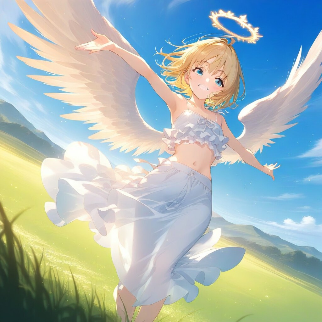 ヘソ出しとロングスカート！