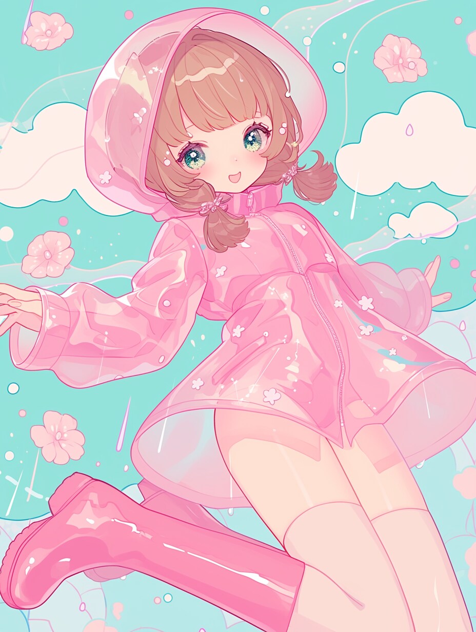 雨の日だって楽しいよ！
