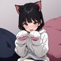 ねこニャンポーズその2 11枚目
