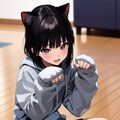 ねこニャンポーズその2 3枚目