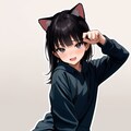 ねこニャンポーズその2 9枚目