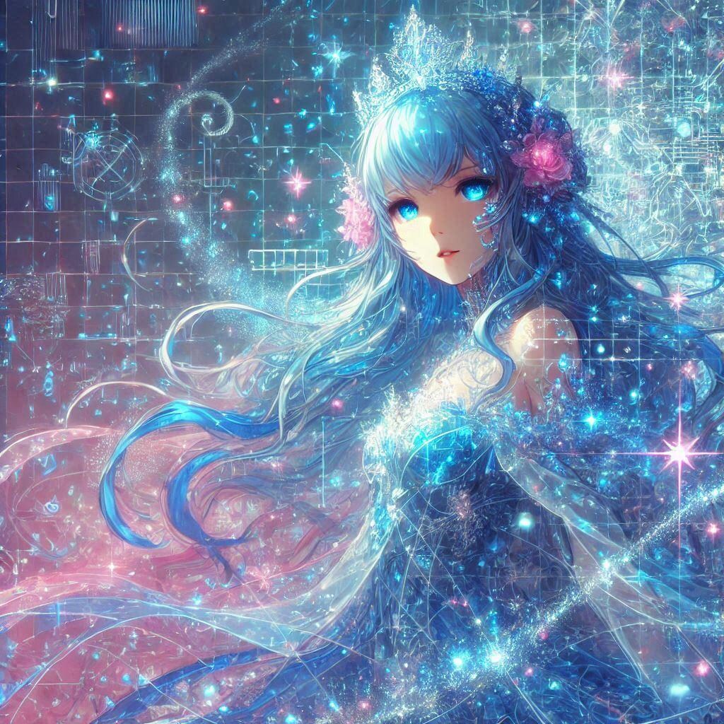 Wireframe Princess
