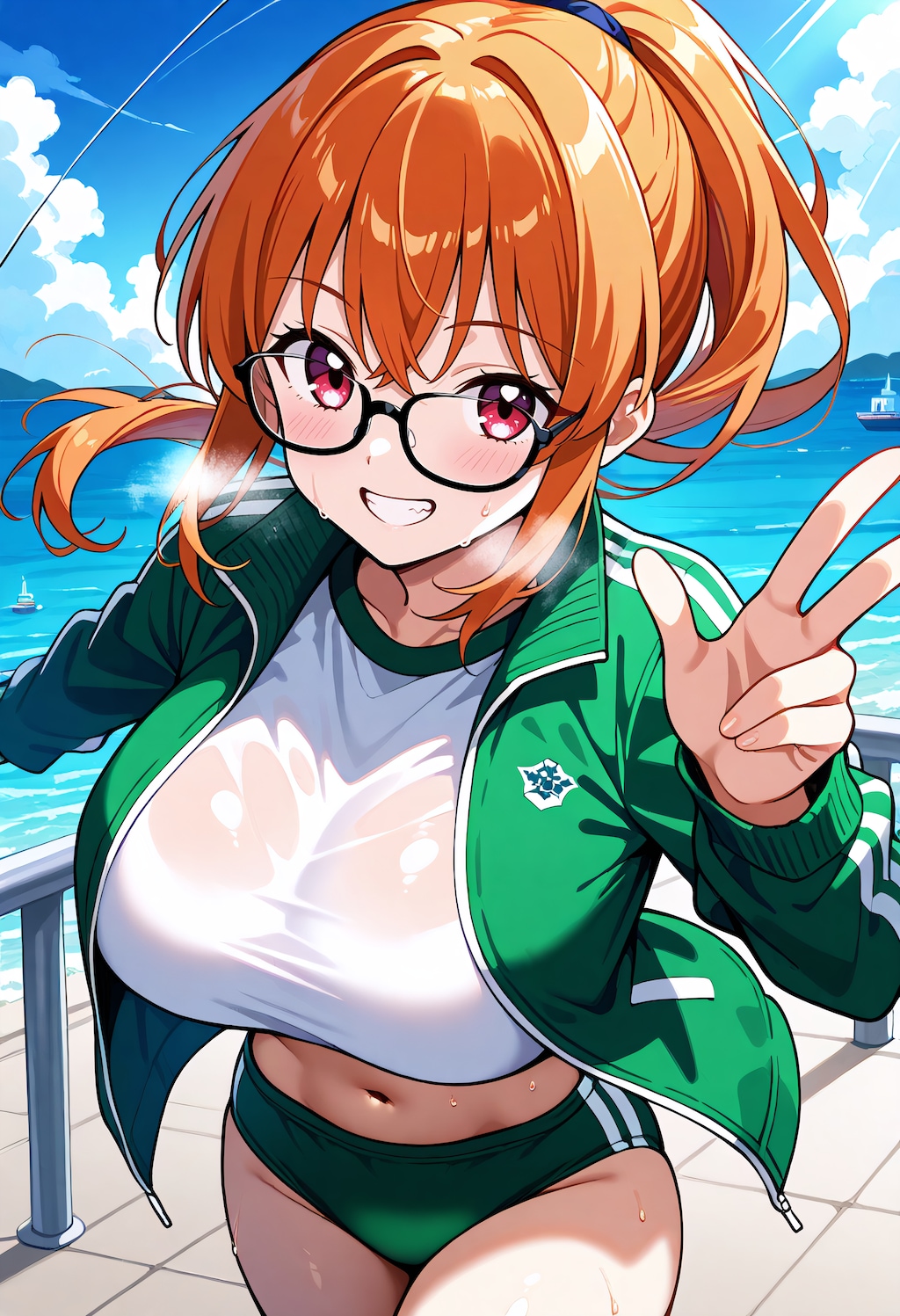 【今日の腹筋】朝焼けランニング