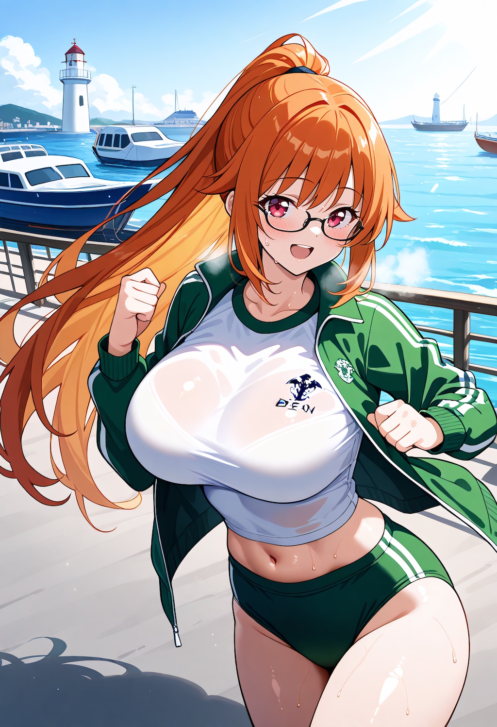 【今日の腹筋】朝焼けランニング