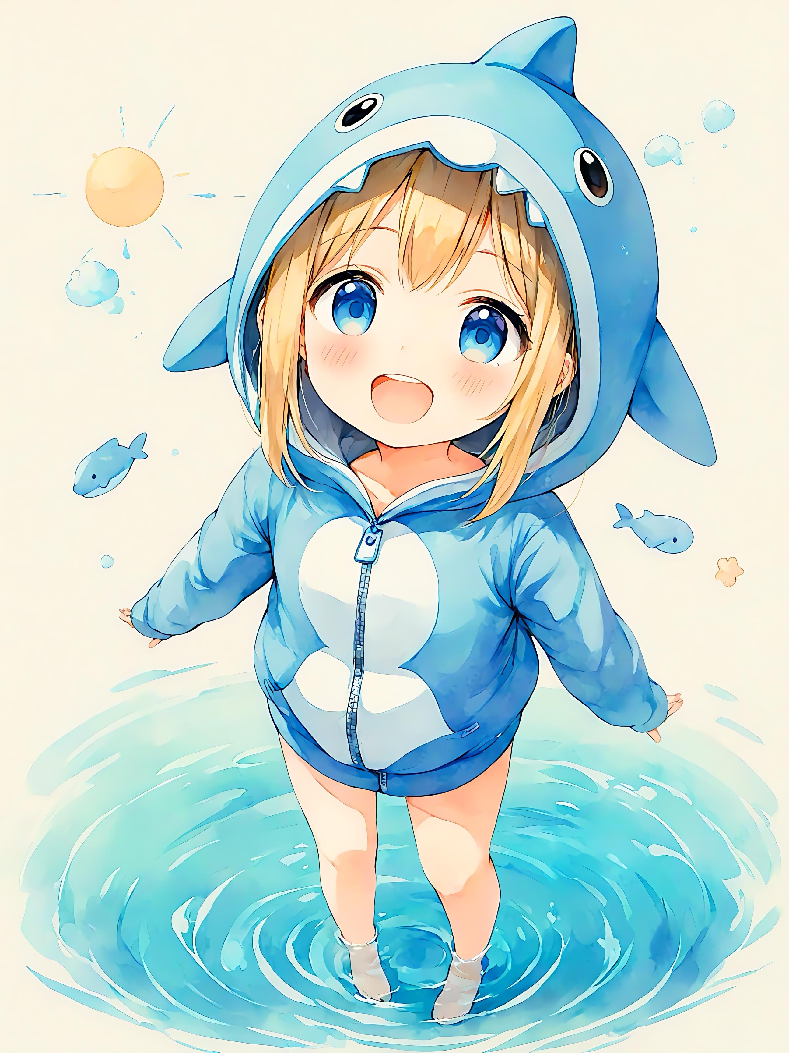 シャチじゃないよ　イルカだよ | の人気AIイラスト・グラビア