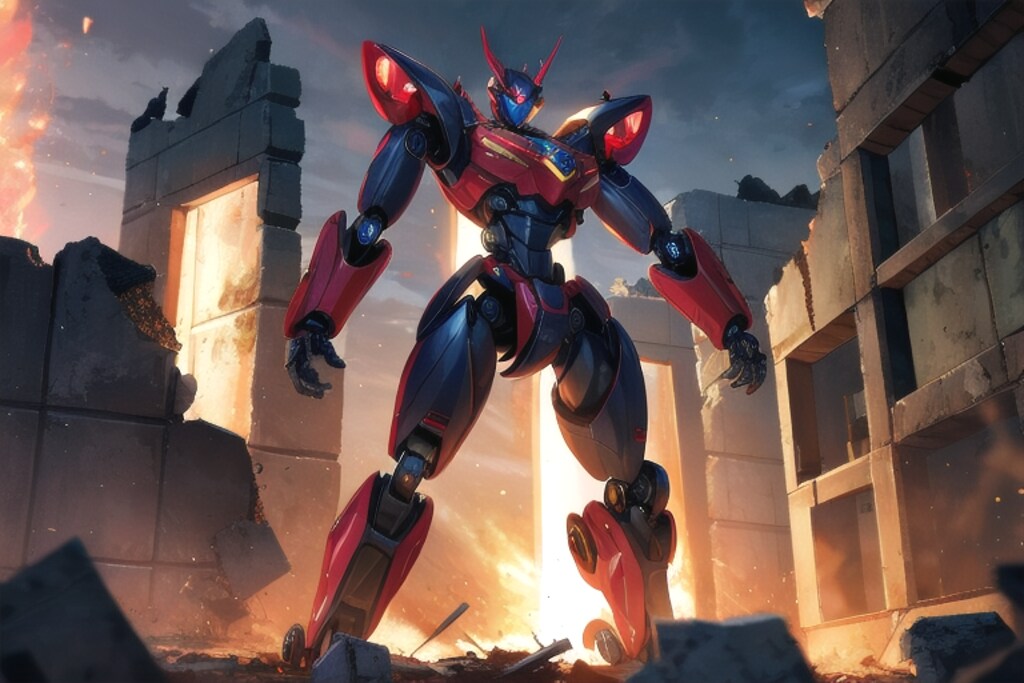 戦え！バーニングレッドフレア！