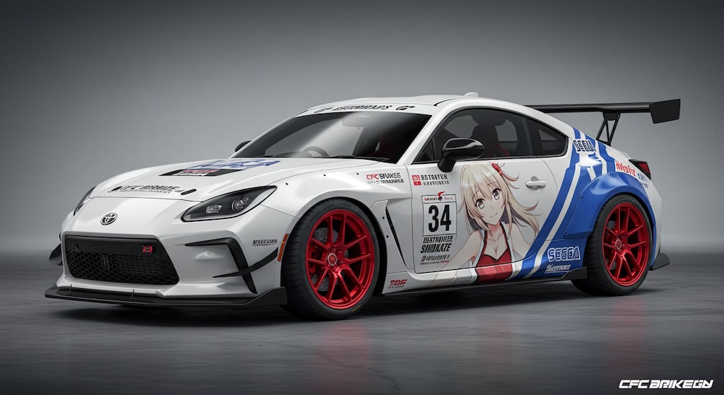 GR86痛車レーシングカー