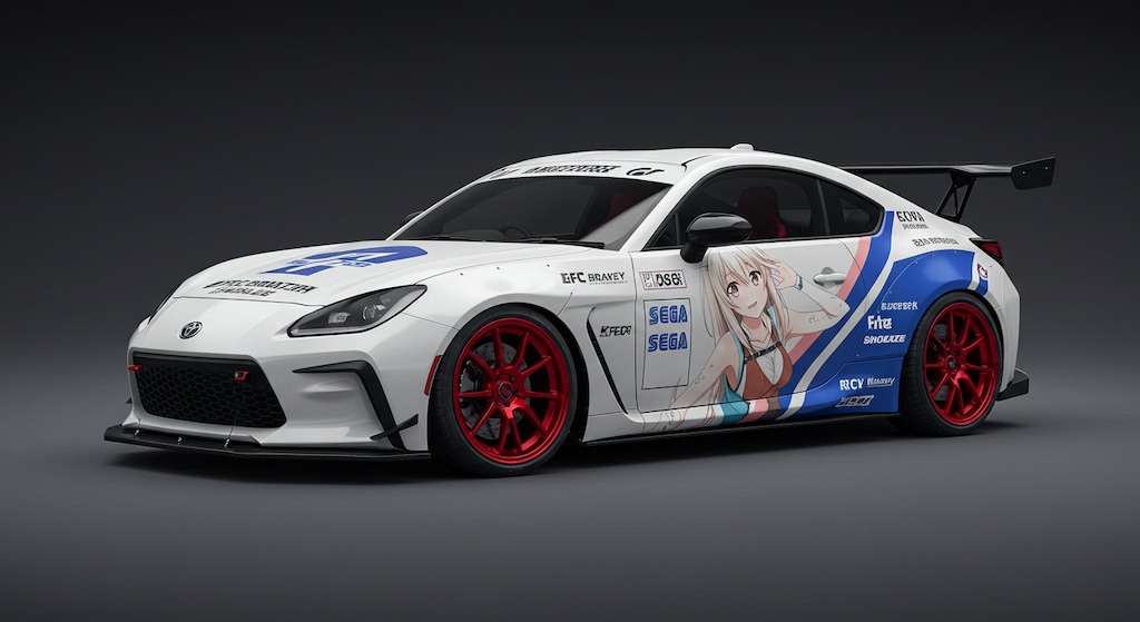 GR86痛車レーシングカー