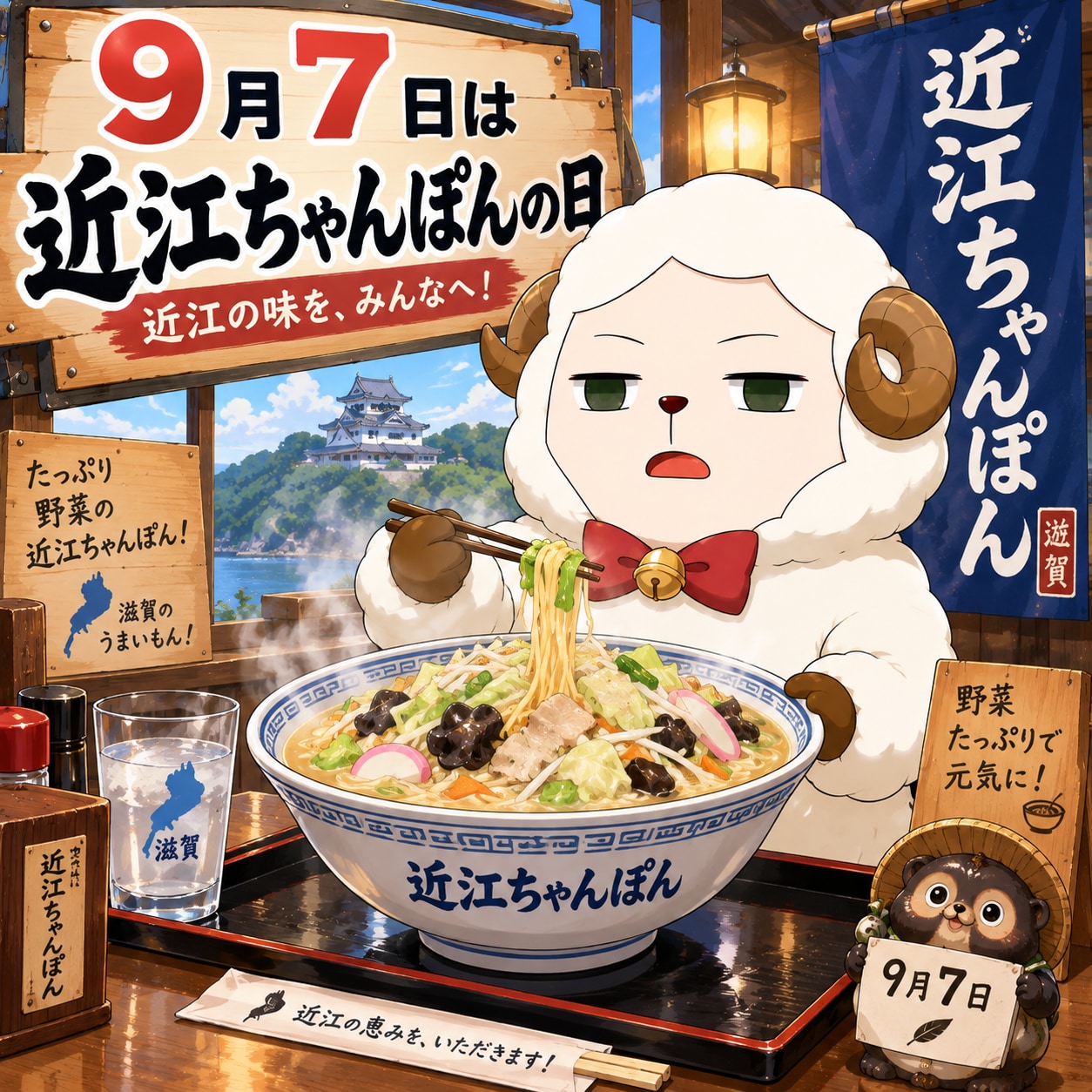9/7 今日のヒツジ | の人気AIイラスト・グラビア