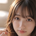 柔らかな髪 2枚目