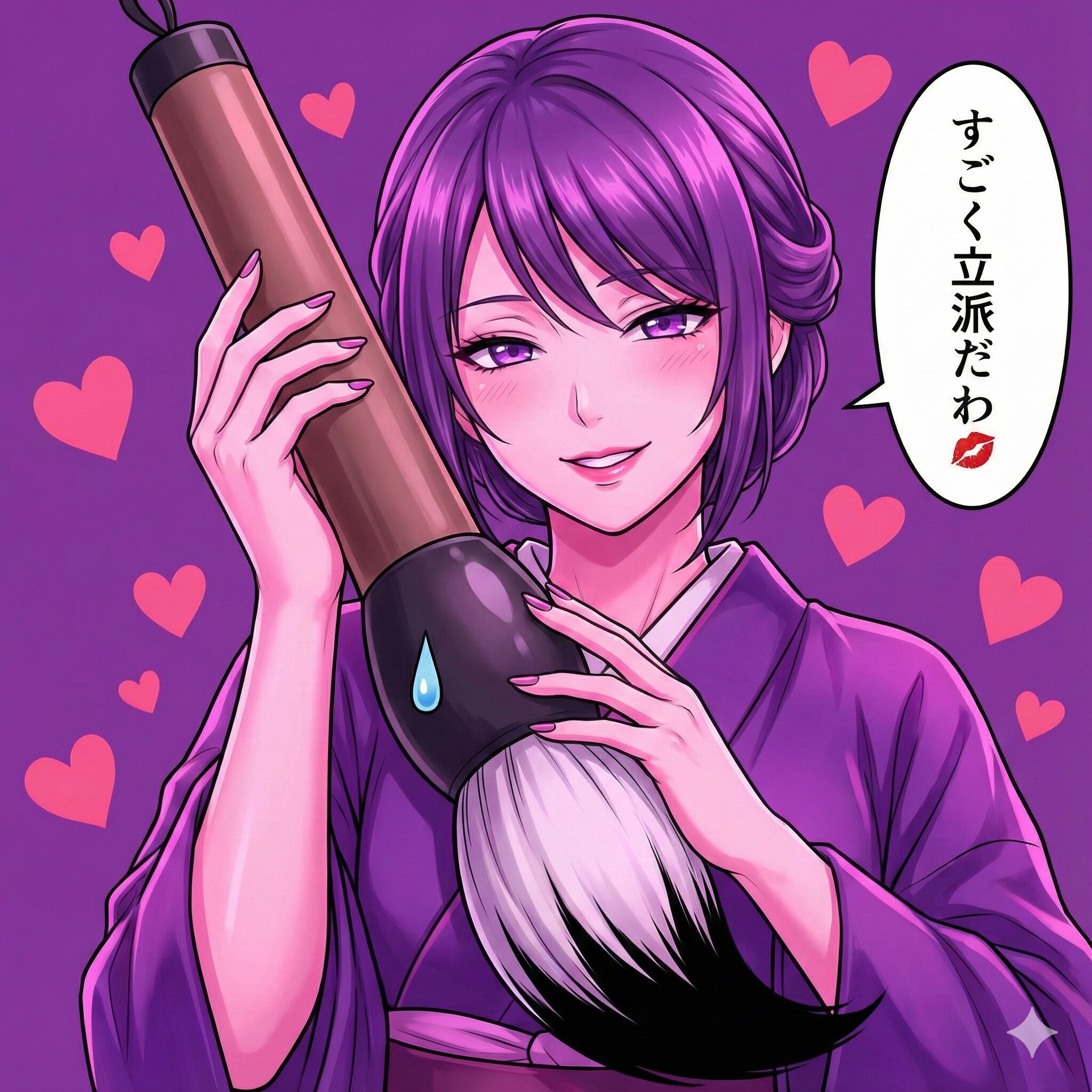 💜彩ちゃんの書き初め